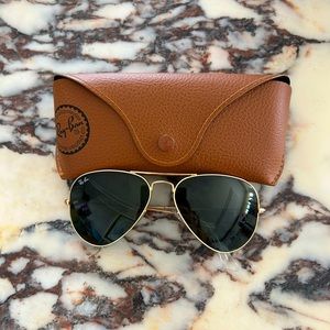 Ray-Ban Aviator Sunglasses Size 55